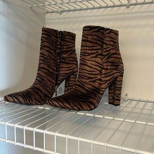 Animal Print Boots